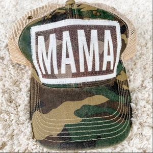 MAMA embroidered baseball cap